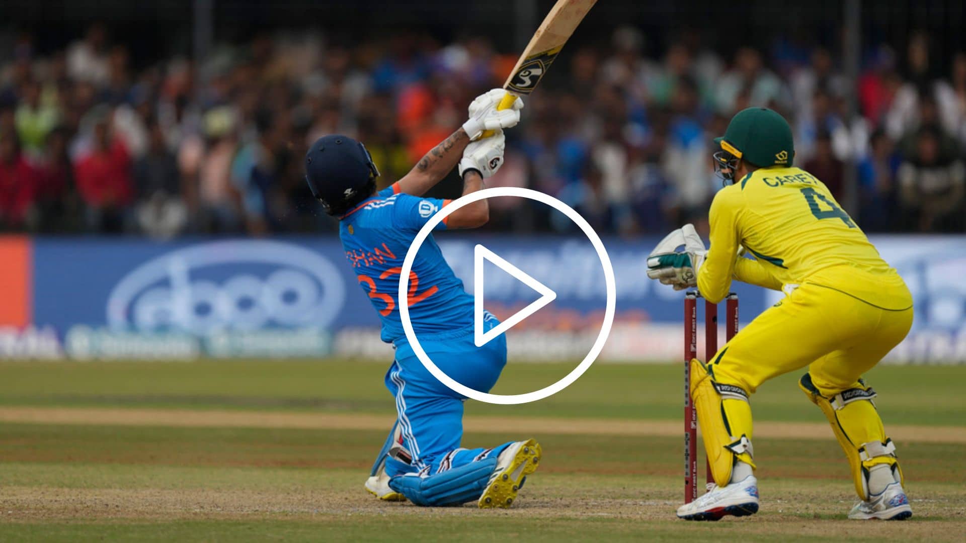 [Watch] Ishan Kishan Slams Belligerent Six And Departs On Next Delivery vs Zampa
